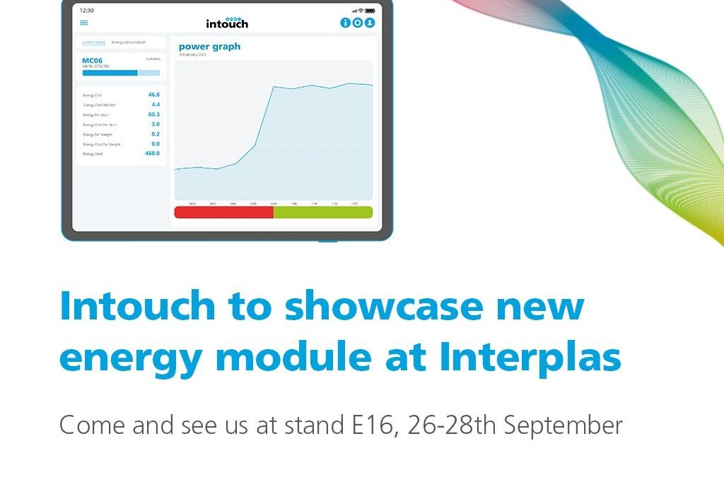 Intouch to showcase new energy monitoring module at Interplas 2023